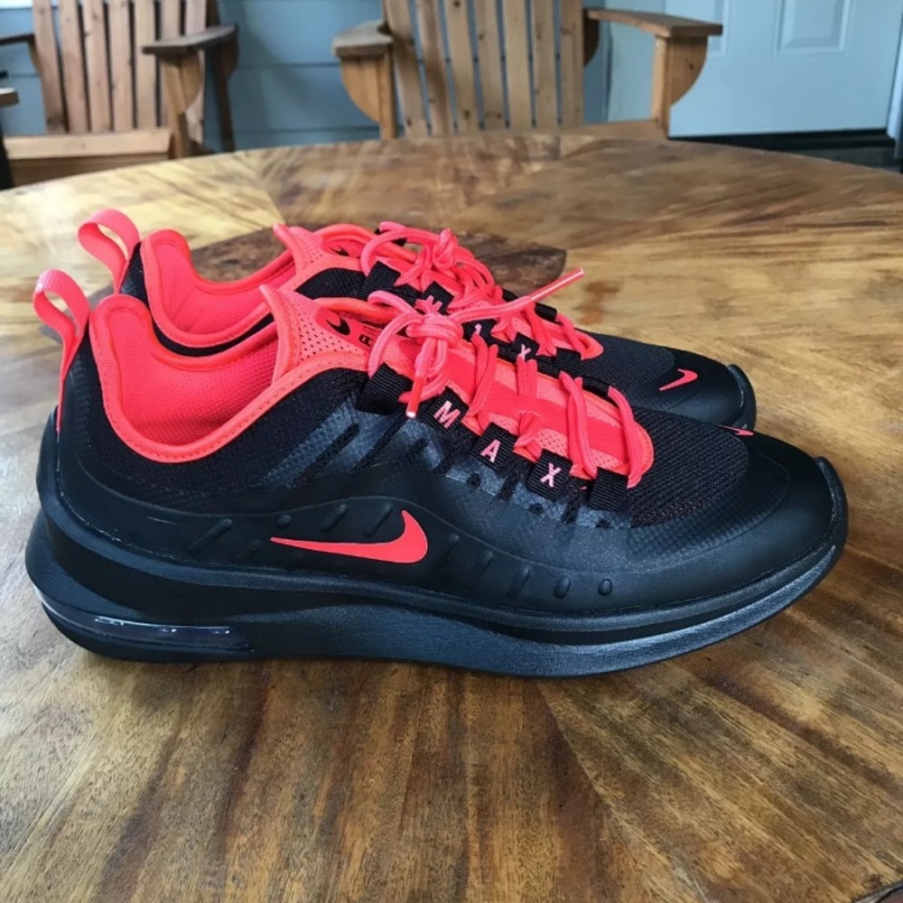Nike Air Max Axis Black/Red Orbit Size 7 Men’s - Picture 6 of 8